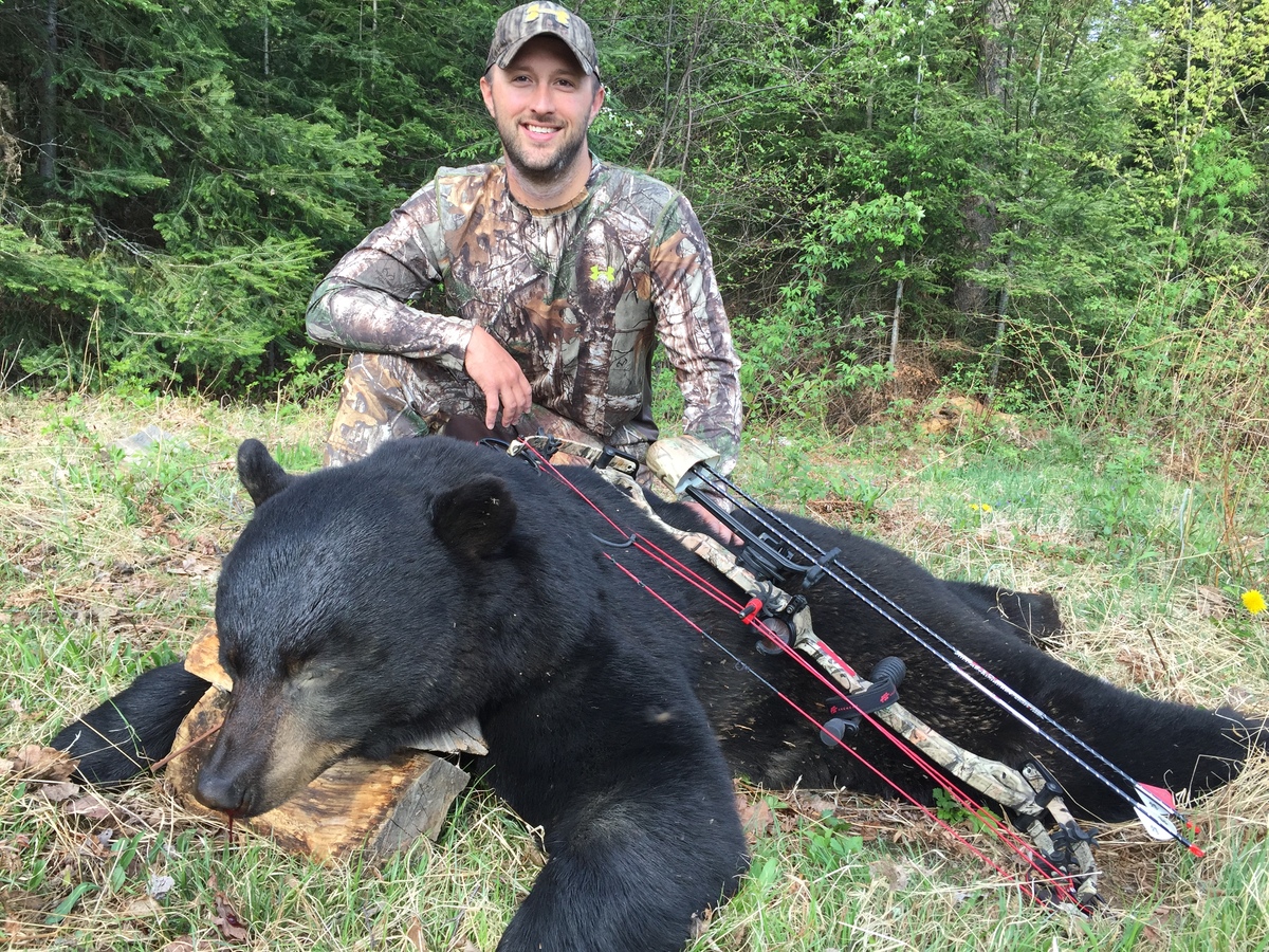 Travis and his spring bear